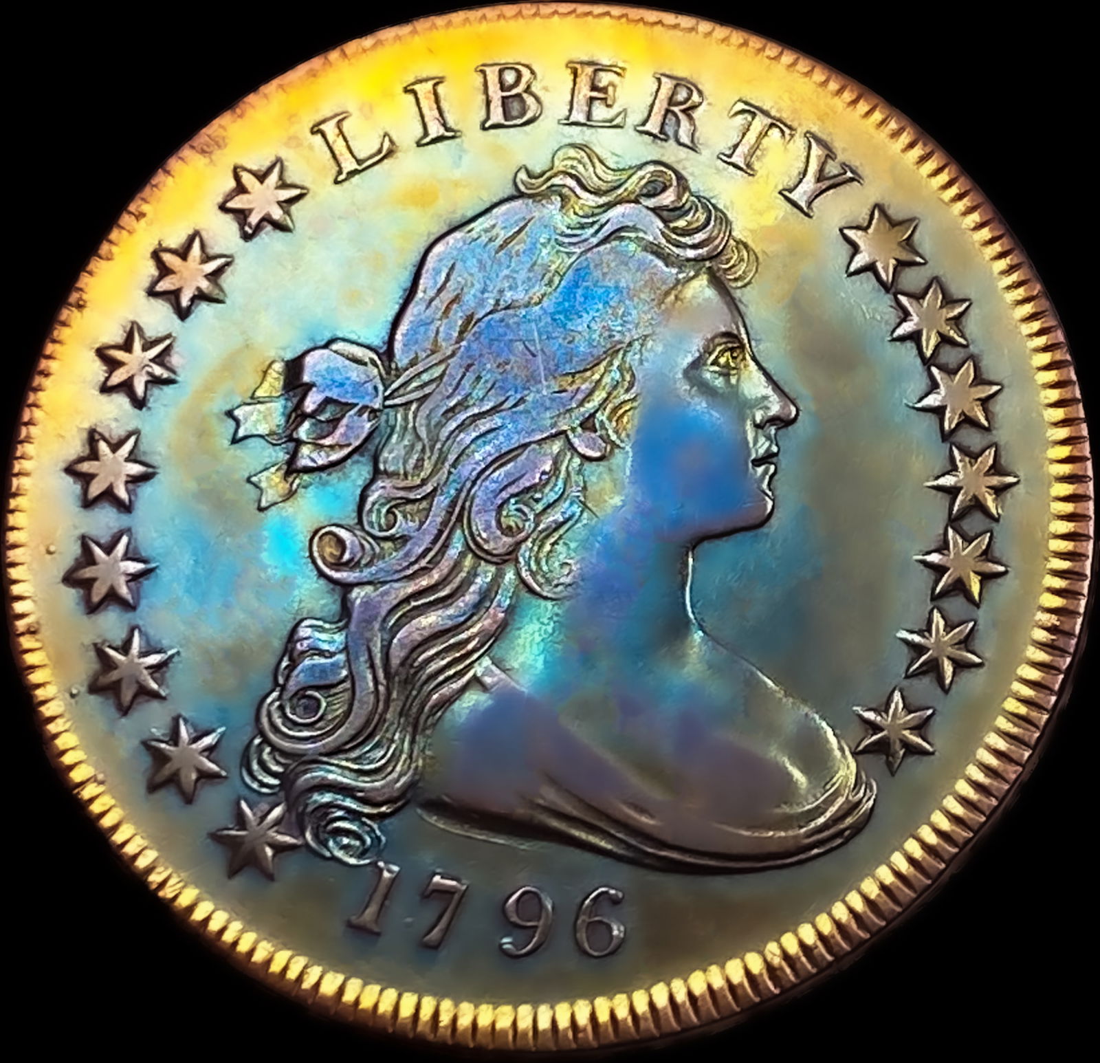 1796 Sm Eagle Draped Bust Dollar HIGH GRADE (1 of 2)