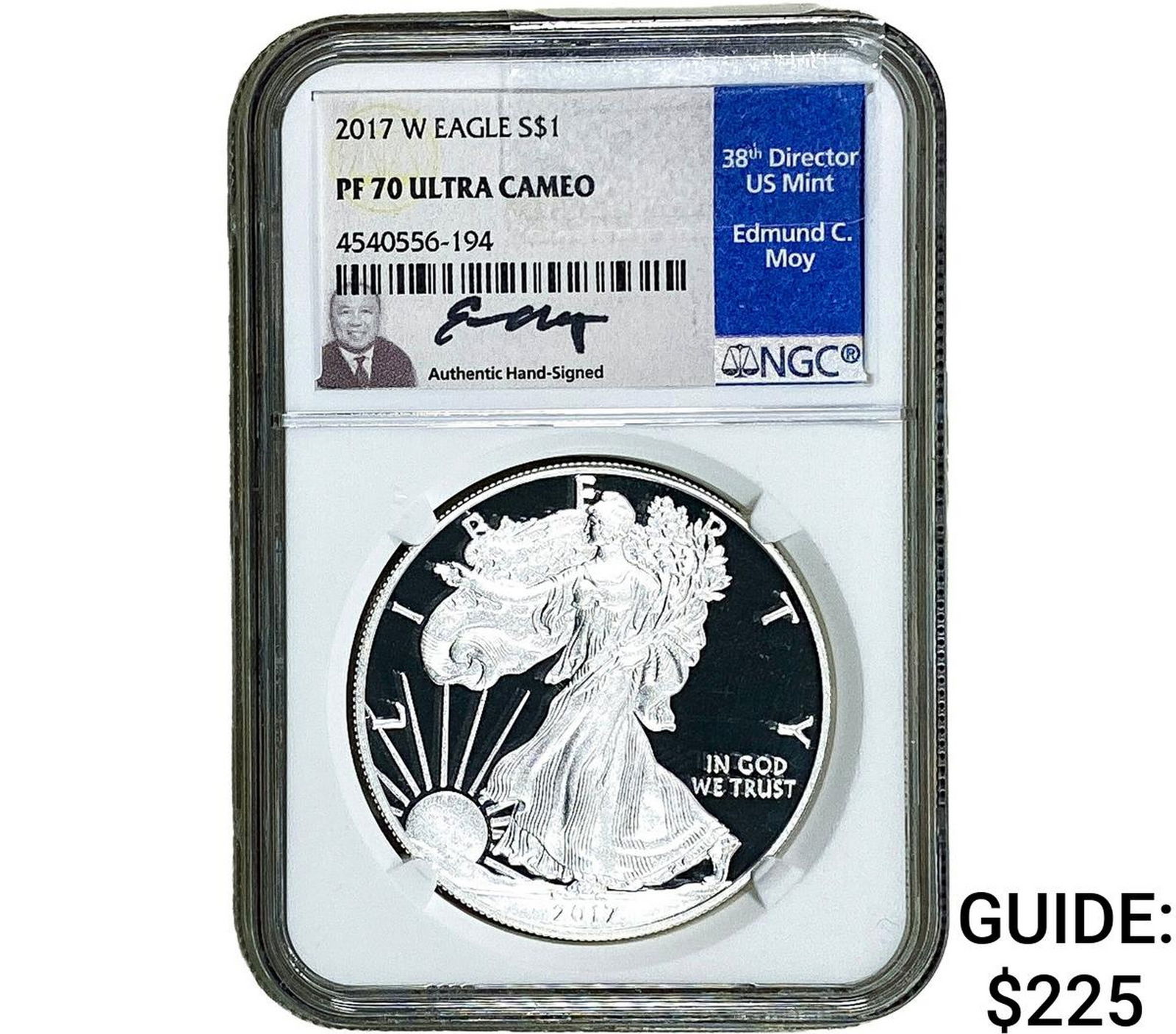 2017-W Silver Eagle NGC PF70 Ultra Cameo (1 of 2)