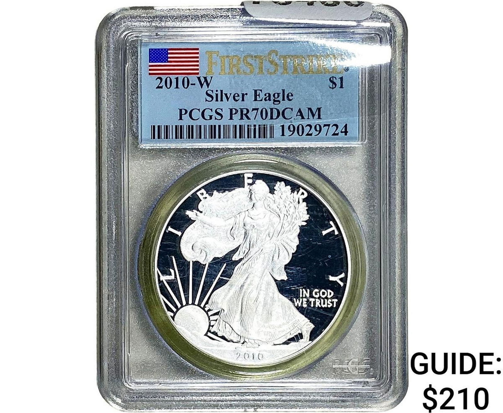 2010-W Silver Eagle PCGS PR70 DCAM (1 of 2)