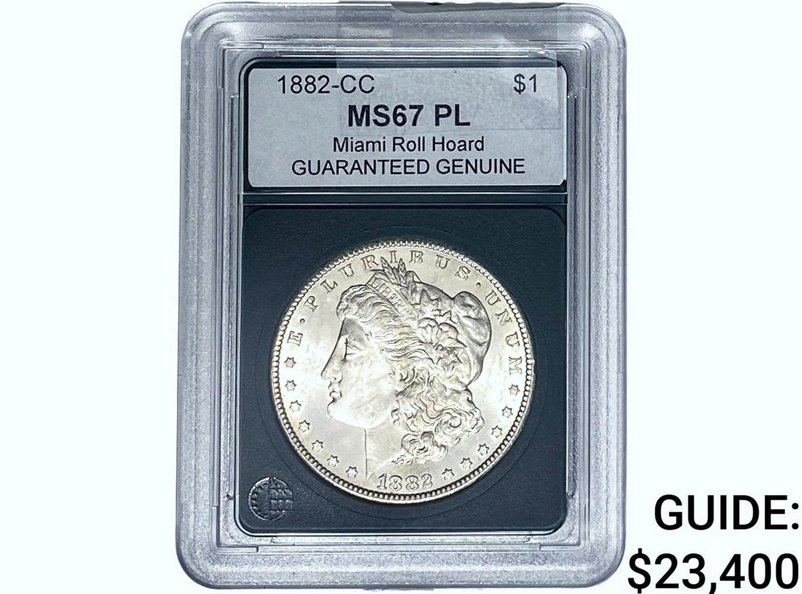1882-CC Morgan Silver Dollar GG MS67 PL (1 of 2)