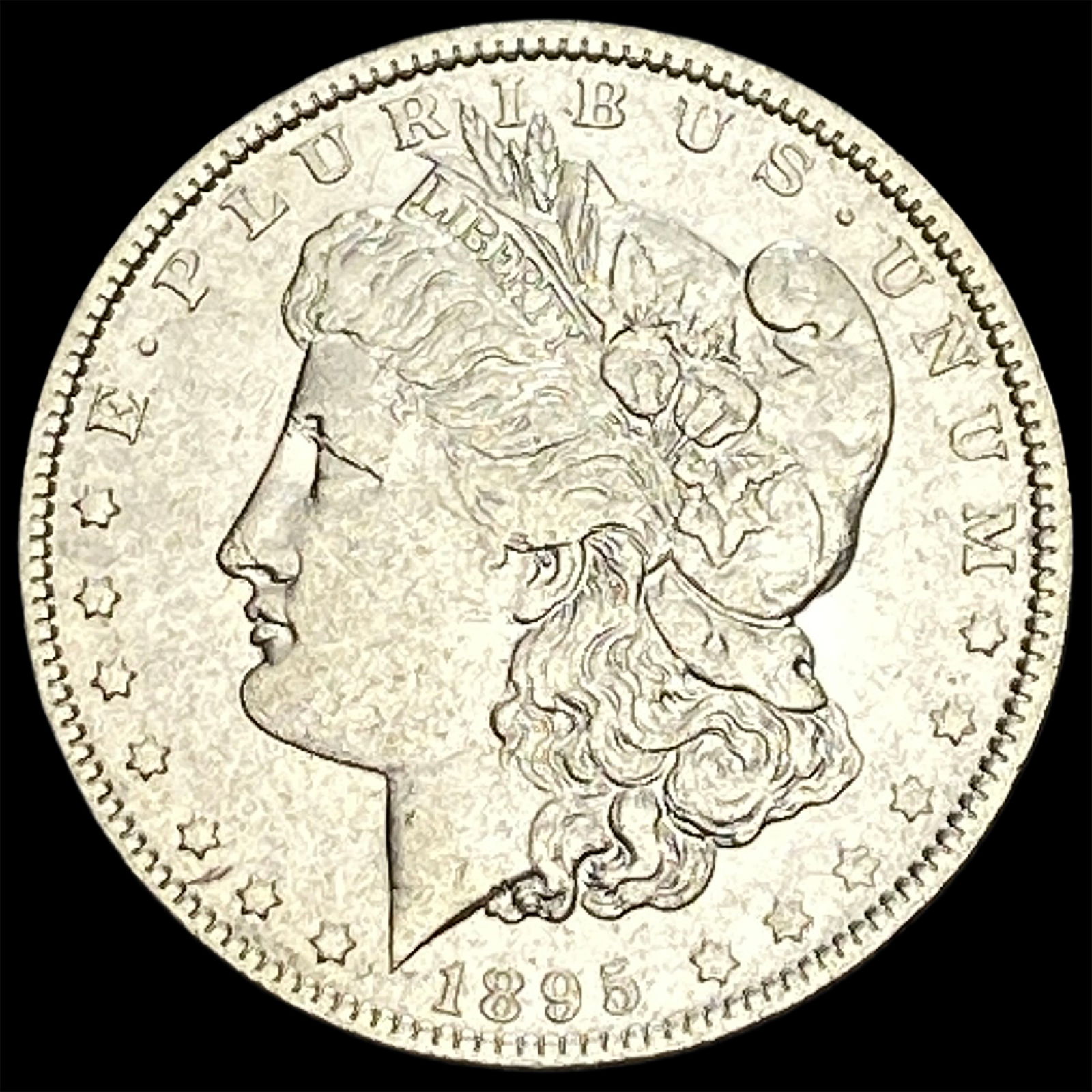 1895-O Morgan Silver Dollar NEAR UNC (1 of 2)