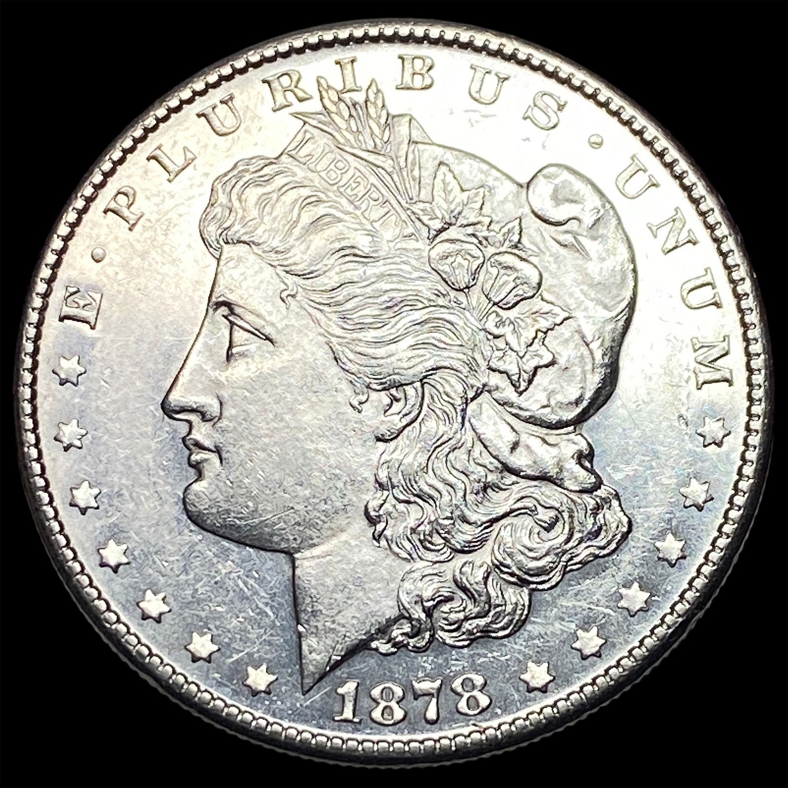 1878-S Silver Morgan Dollar CLOSELY UNCIRCULATED (1 of 2)