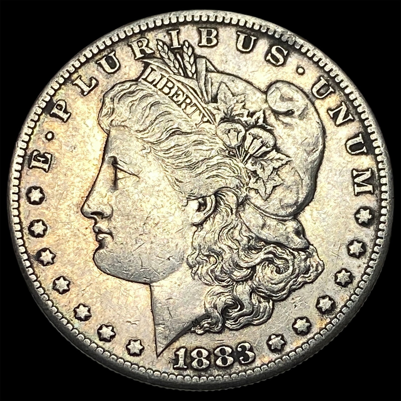 1883-S Silver Morgan Dollar NEARLY UNCIRCULATED (1 of 2)