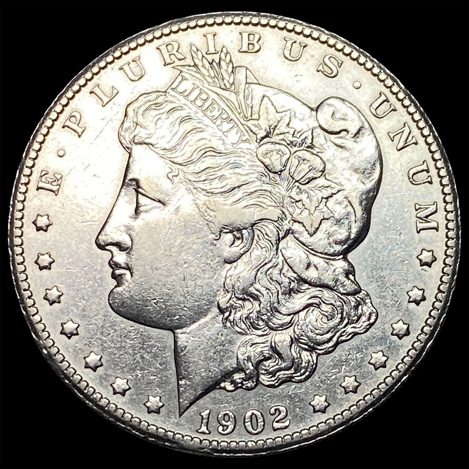 1902-S Silver Morgan Dollar CLOSELY UNCIRCULATED (1 of 2)