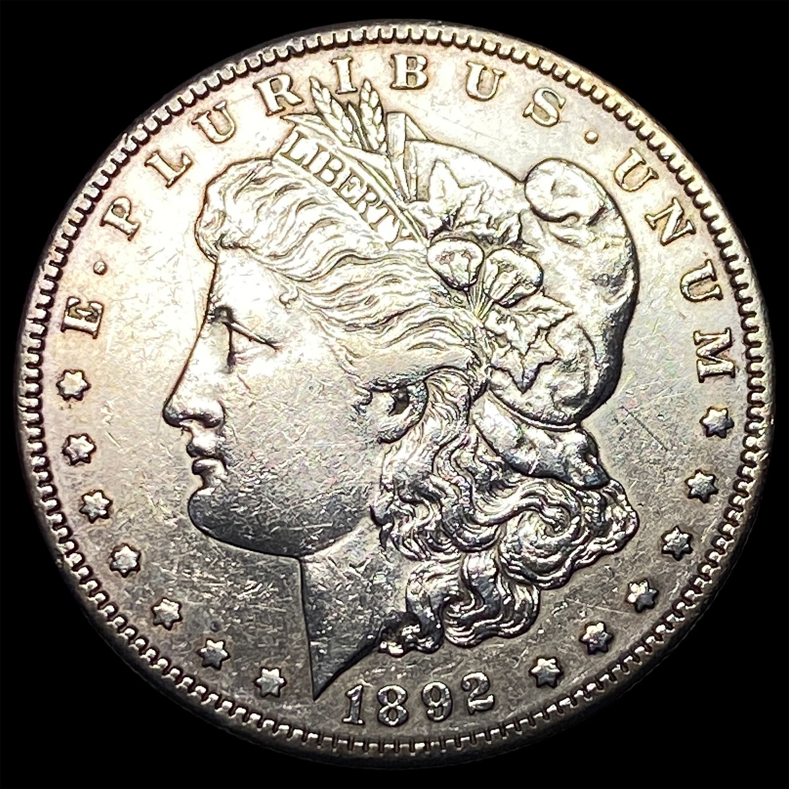 1892-S Silver Morgan Dollar CLOSE UNC (1 of 2)
