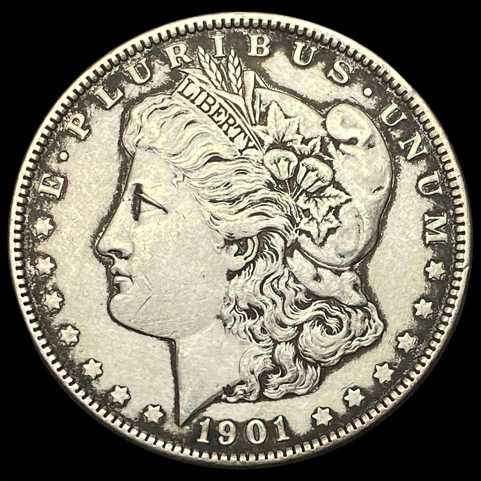 1901 Silver Morgan Dollar HIGH GRADE (1 of 2)