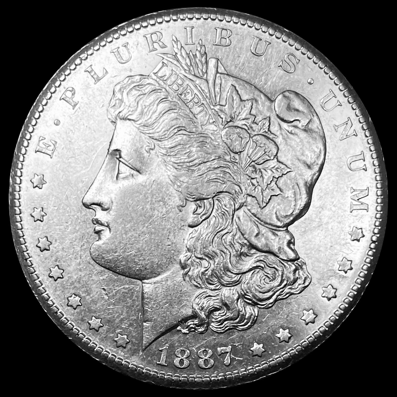 1887-S Silver Morgan Dollar CHOICE AU (1 of 2)