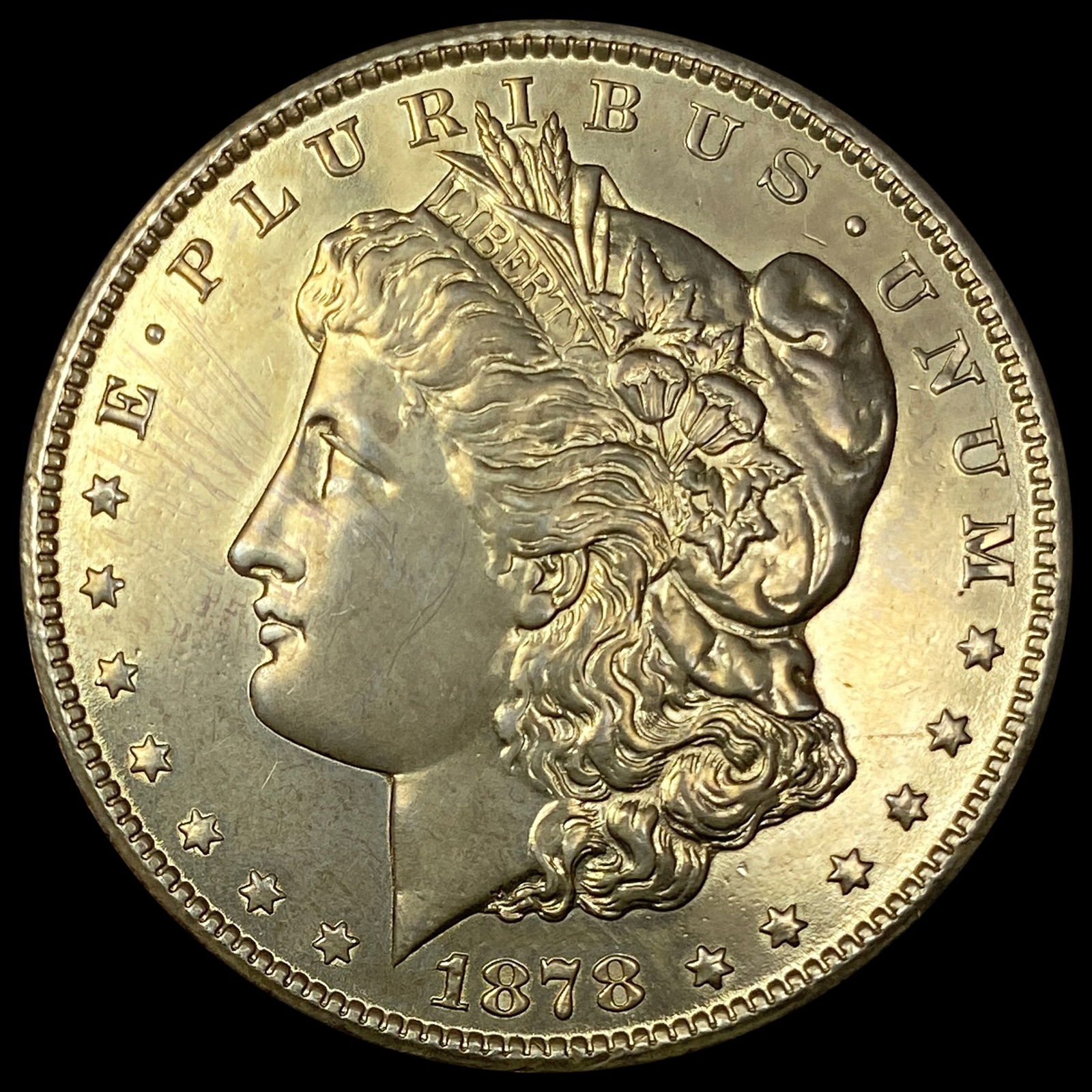 1878-S Silver Morgan Dollar CLOSELY UNCIRCULATED (1 of 2)