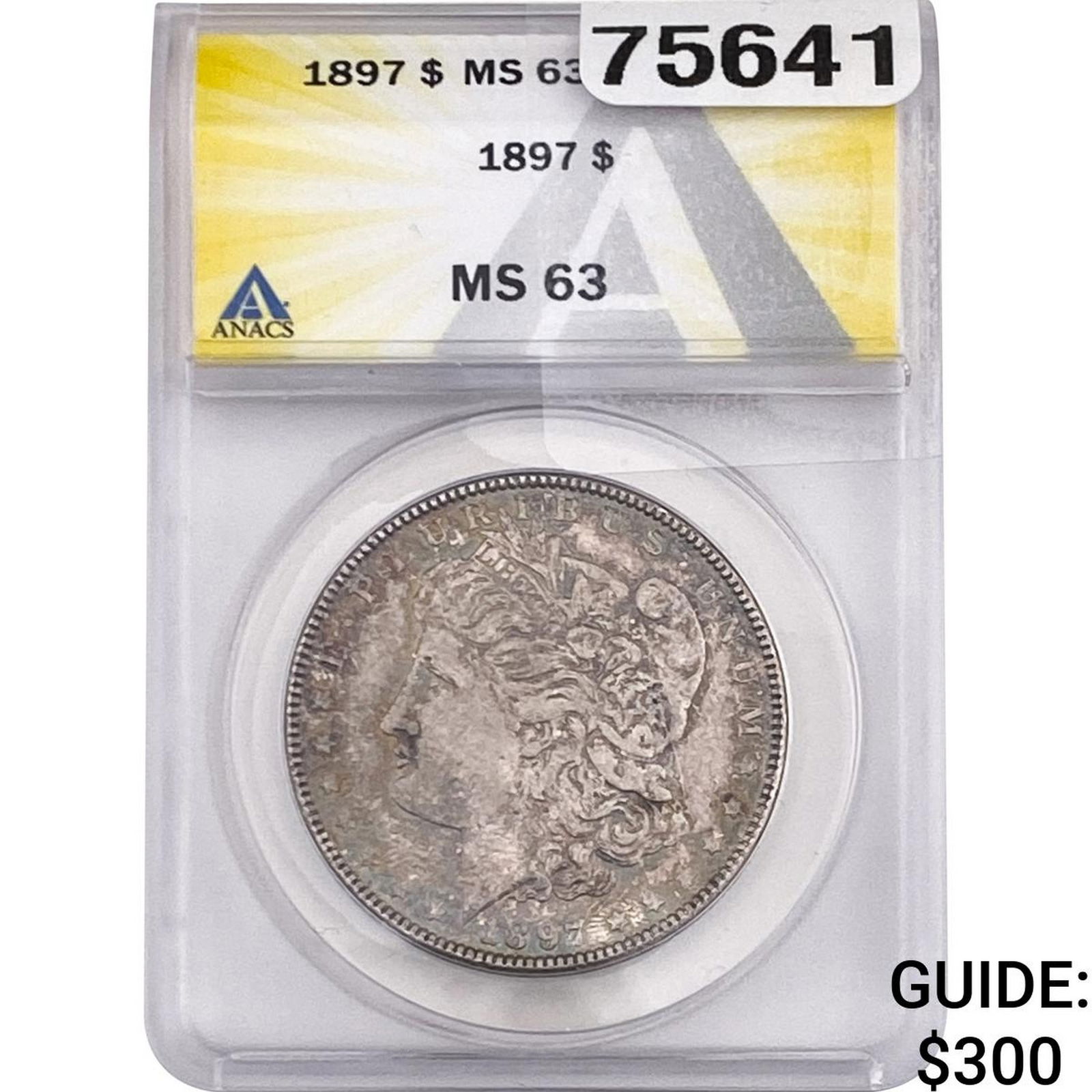 1897 Morgan Silver Dollar ANACS MS63 (1 of 2)