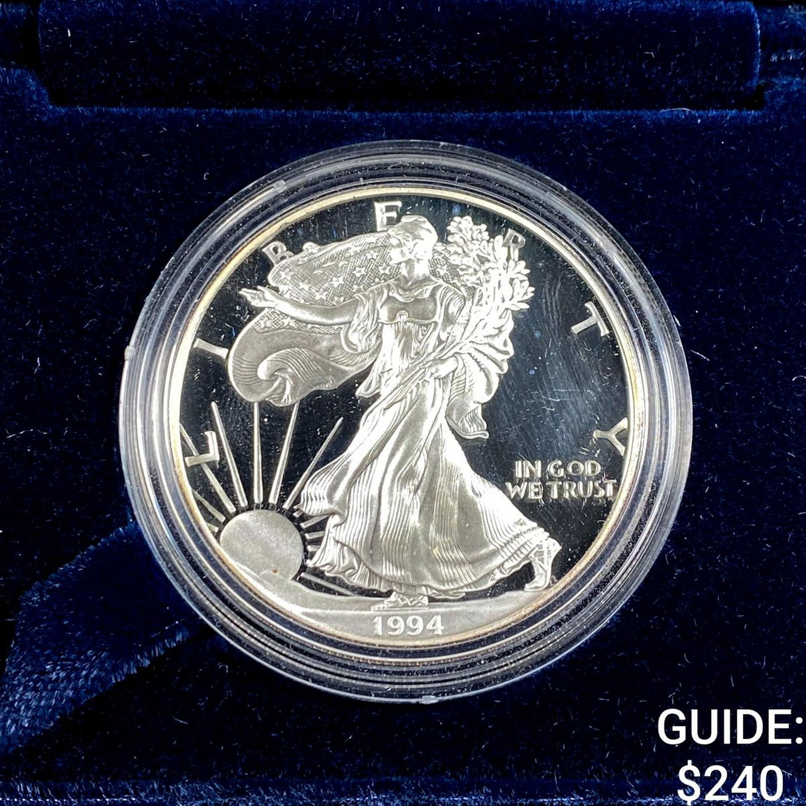 1994 1oz Proof Silver Eagle w/ Box (1 of 3)