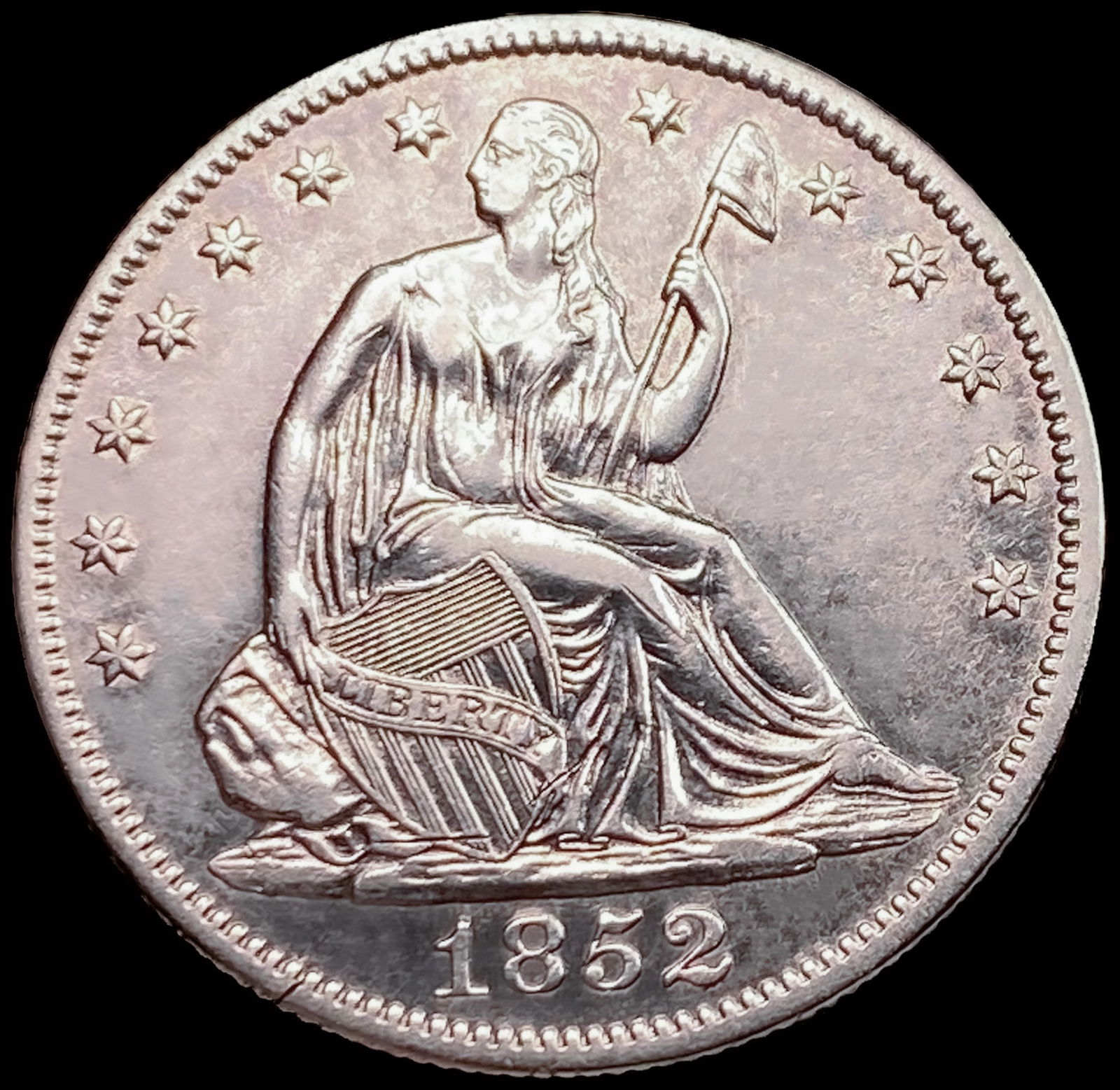 1852-O Seated Liberty Half Dollar UNCIRCULATED (1 of 2)