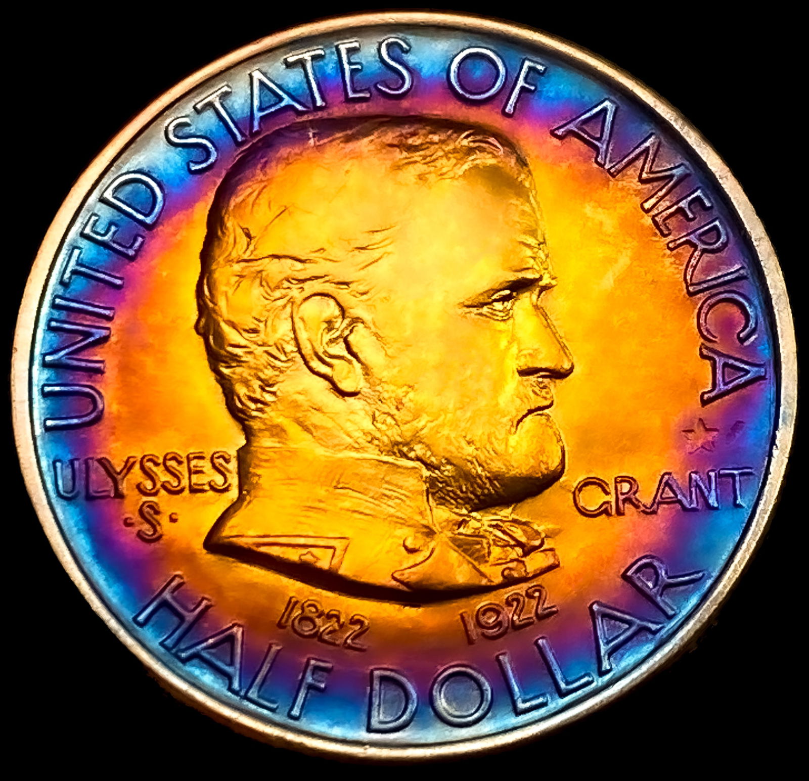 1922 W/Star Grant Half Dollar GEM BU (1 of 2)