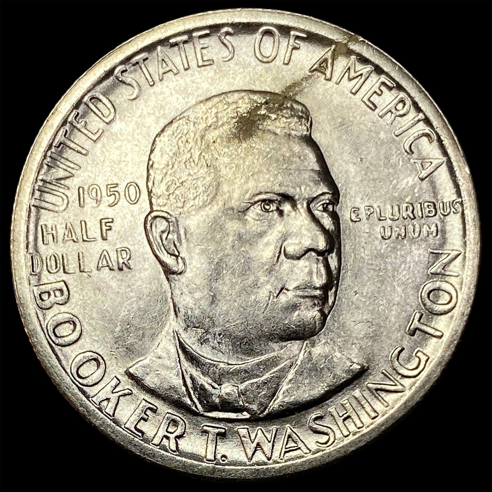 1950-S Silver Booker T. Washington Half Dollar CHOICE BU (1 of 2)