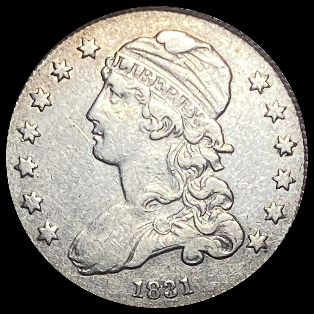 1831 Capped Bust Quarter CLOSELY UNCIRCULATED (1 of 2)