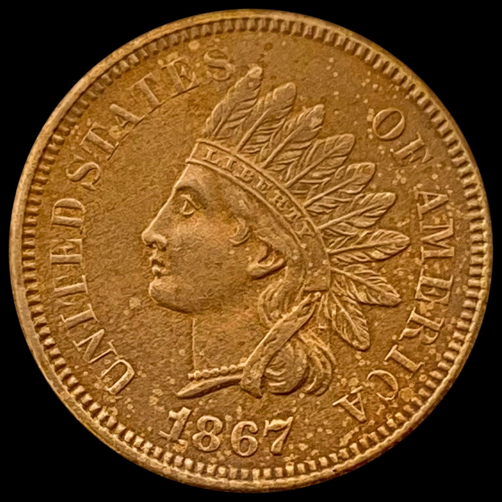 1867 Indian Head Cent UNCIRCULATED (1 of 2)