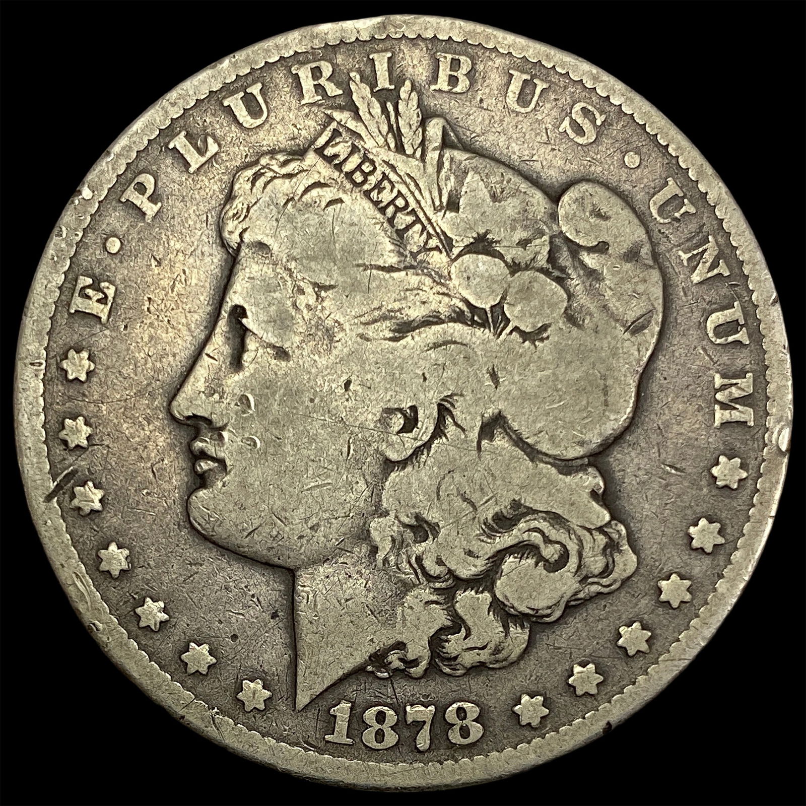 1878-CC Silver Morgan Dollar NICELY  CIRCULATED (1 of 2)