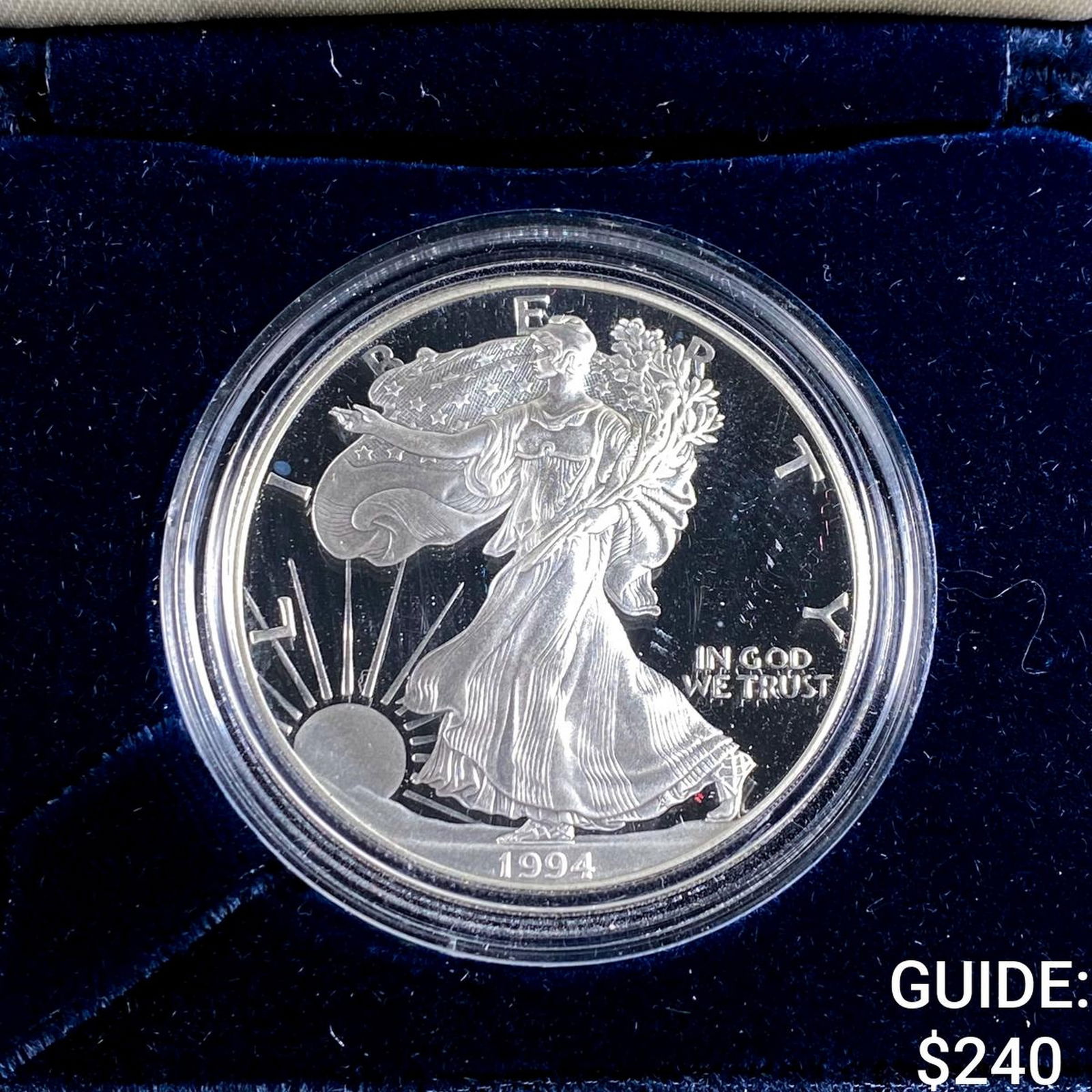 1994 1oz Proof Silver Eagle w/ Box (1 of 3)