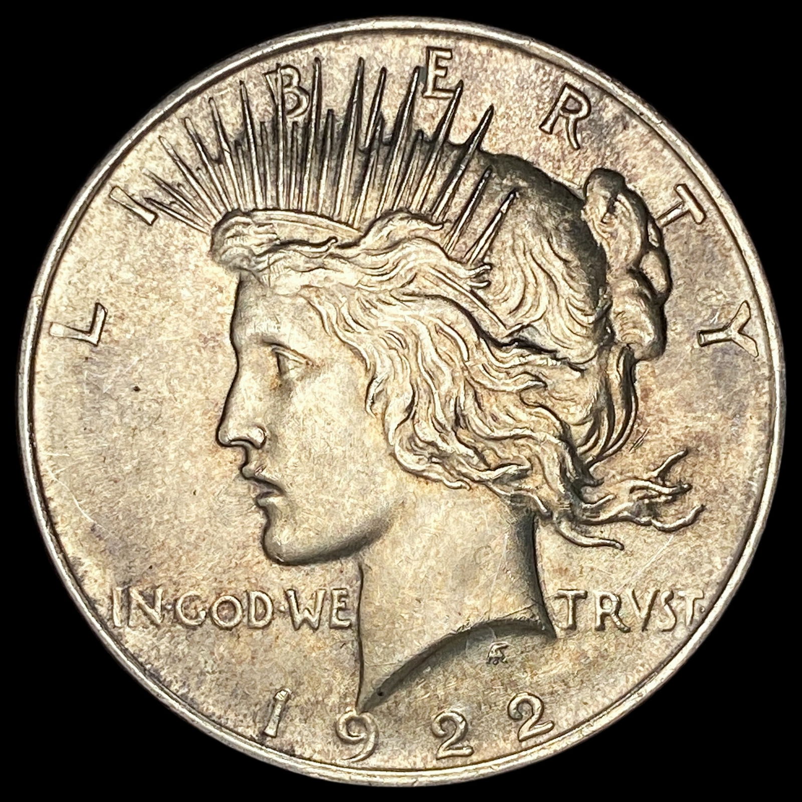1922 Silver Peace Dollar UNCIRCULATED (1 of 2)