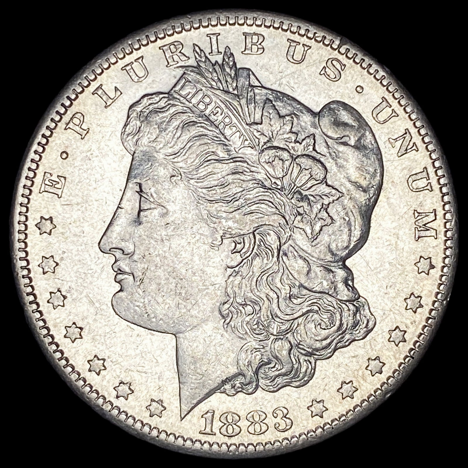 1883-S Silver Morgan Dollar CLOSELY UNCIRCULATED (1 of 2)