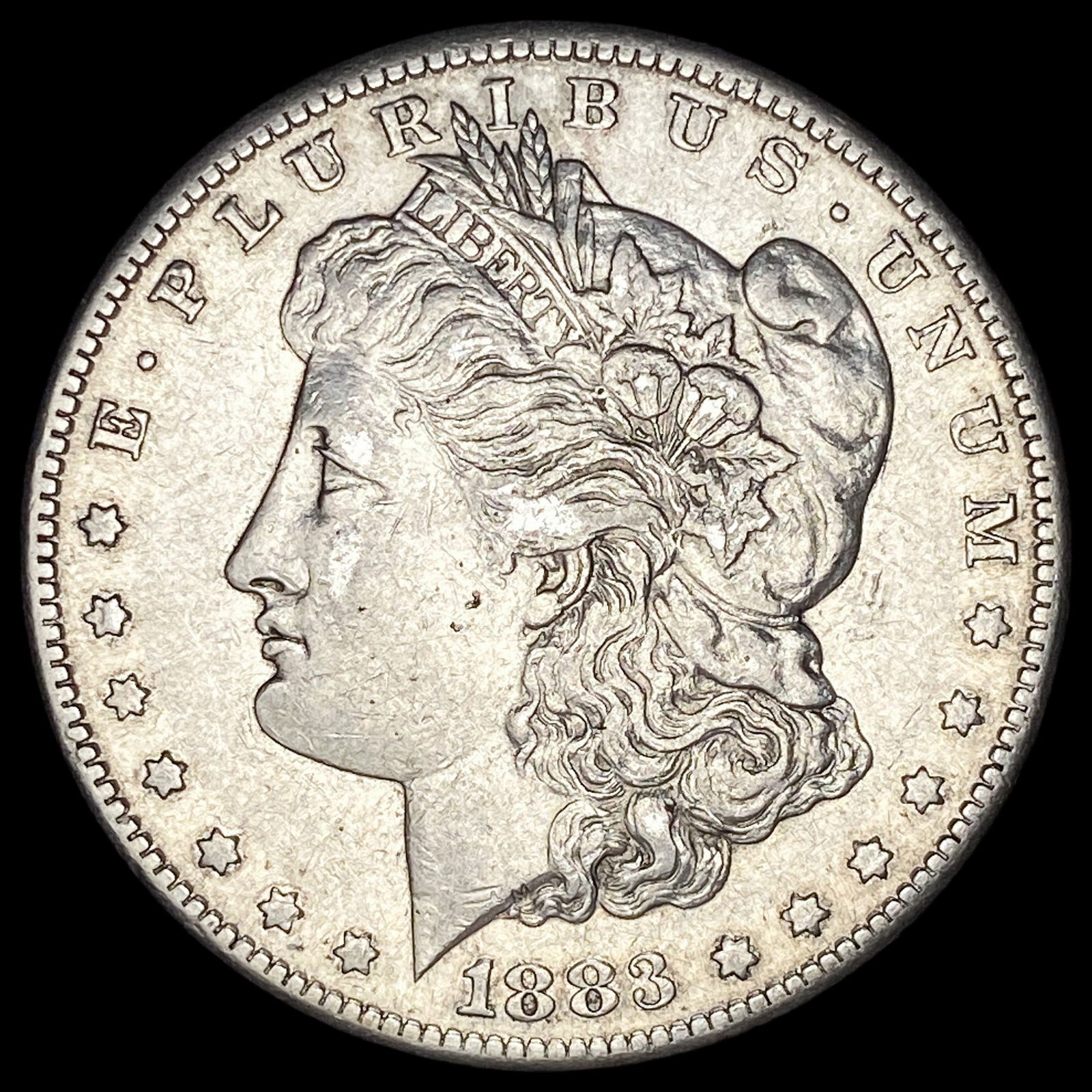 1883-S Silver Morgan Dollar CLOSELY UNCIRCULATED (1 of 2)