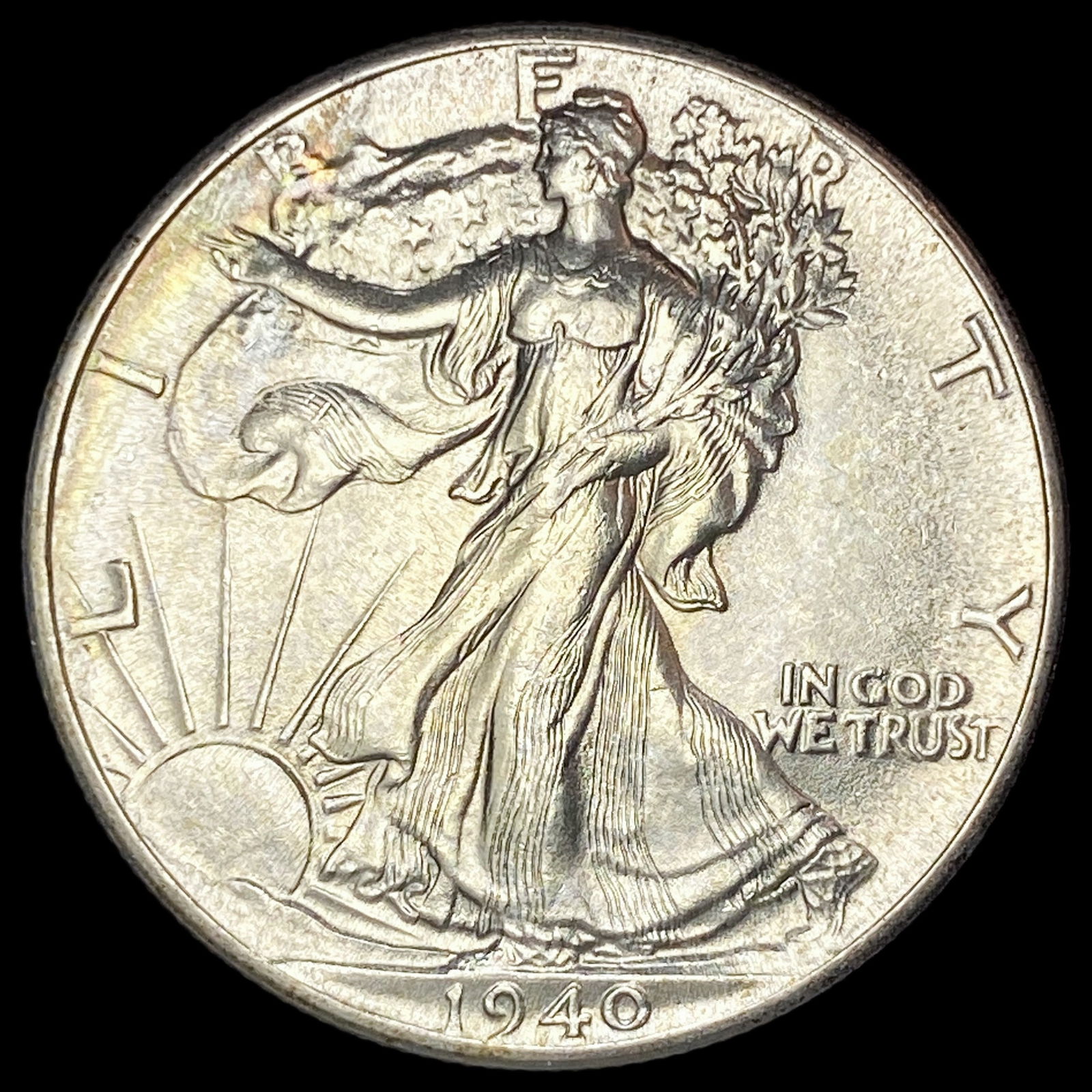1940 Silver Half Dollar Walking Liberty UNCIRCULATED (1 of 2)
