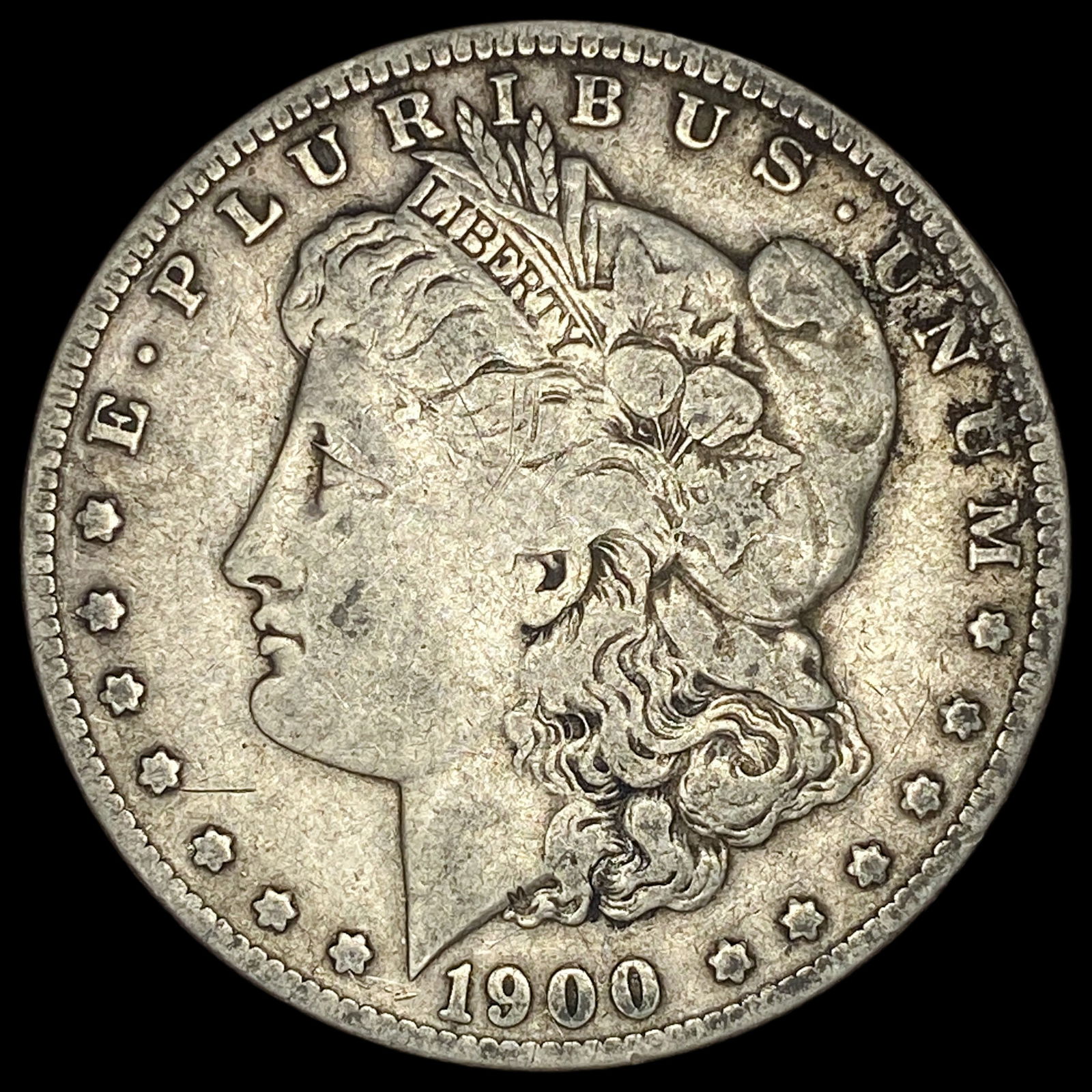 1900-S Silver Morgan Dollar LIGHTLY CIRCULATED (1 of 2)