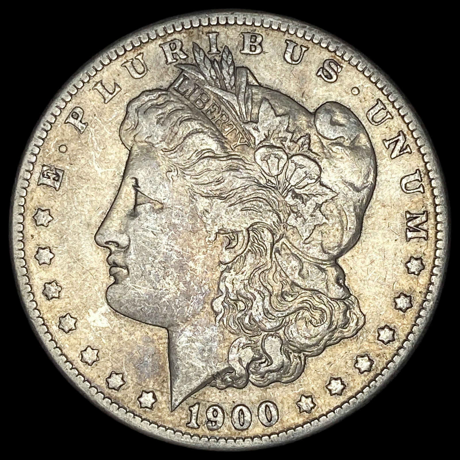 1900-S Silver Morgan Dollar NEARLY UNCIRCULATED (1 of 2)