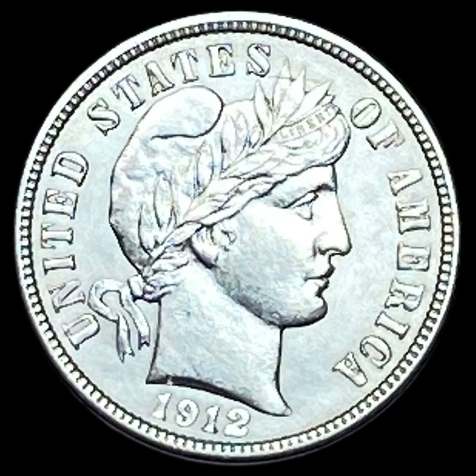 1912 Barber Dime UNCIRCULATED (1 of 2)