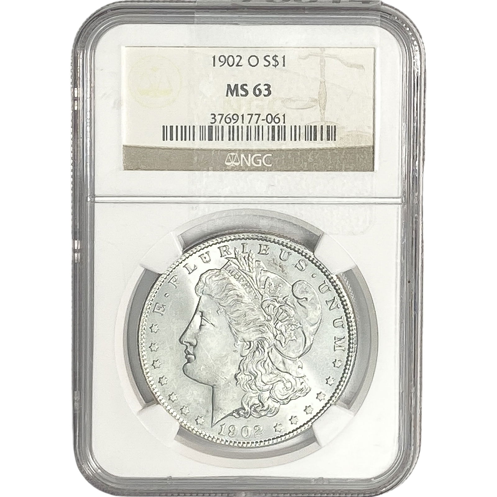1902-O Morgan Silver Dollar NGC MS63 (1 of 2)