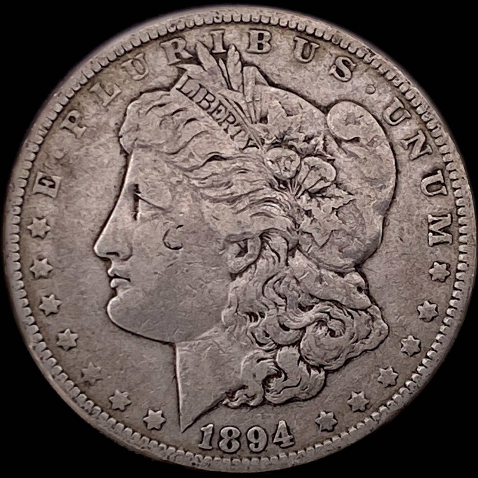 1894-O Silver Morgan Dollar LIGHTLY CIRCULATED (1 of 2)