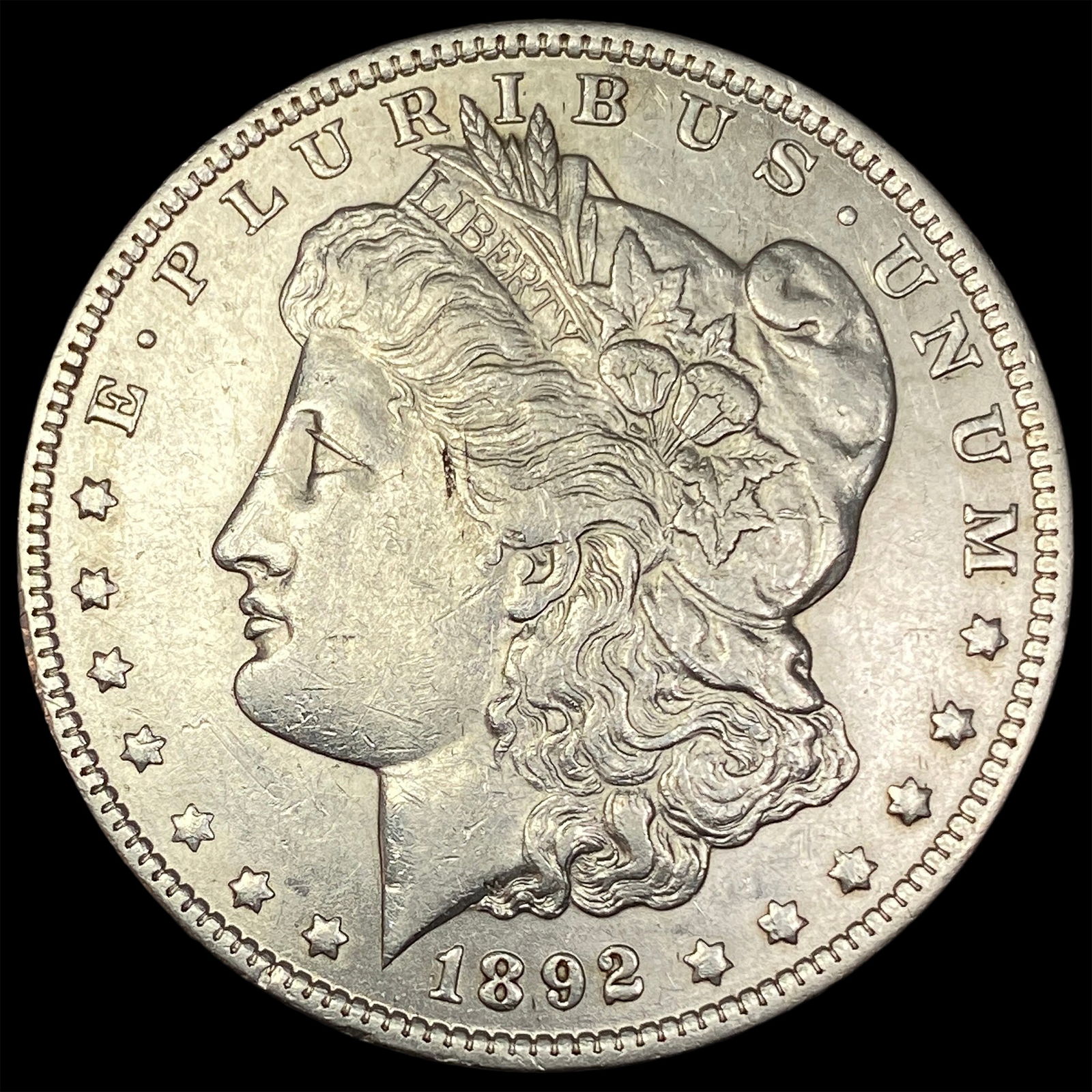 1892-O Silver Morgan Dollar CLOSELY UNCIRCULATED (1 of 2)