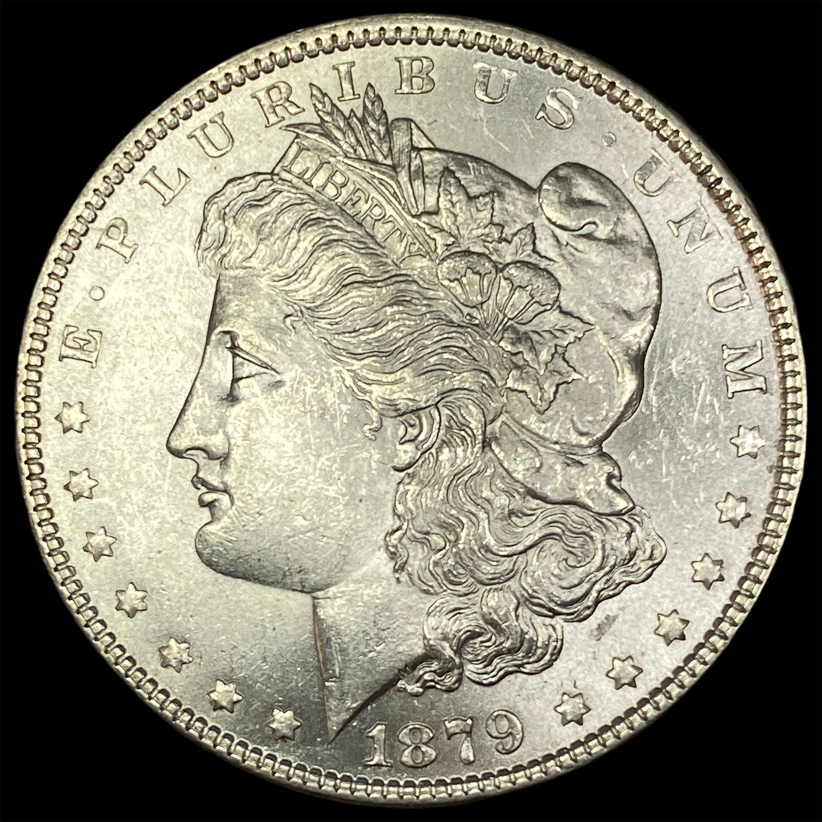 1879 Silver Morgan Dollar CHOICE BU (1 of 2)