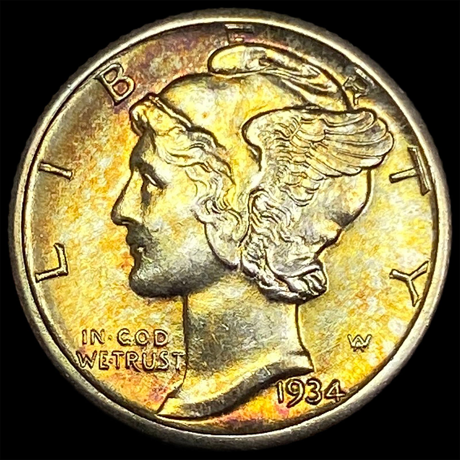 1934 Mercury Dime UNCIRCULATED (1 of 2)