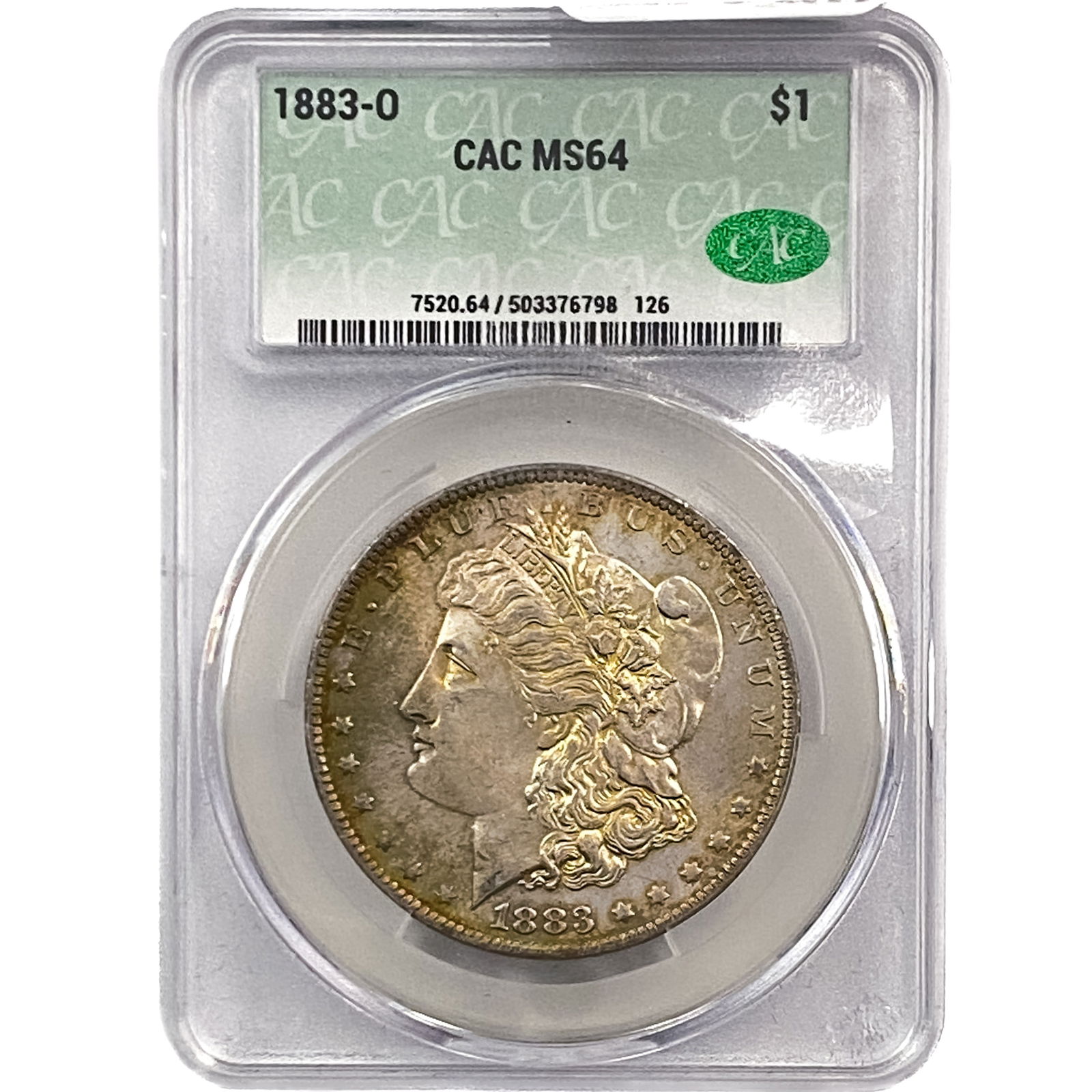 1883-O Morgan Silver Dollar CAC MS64 (1 of 2)