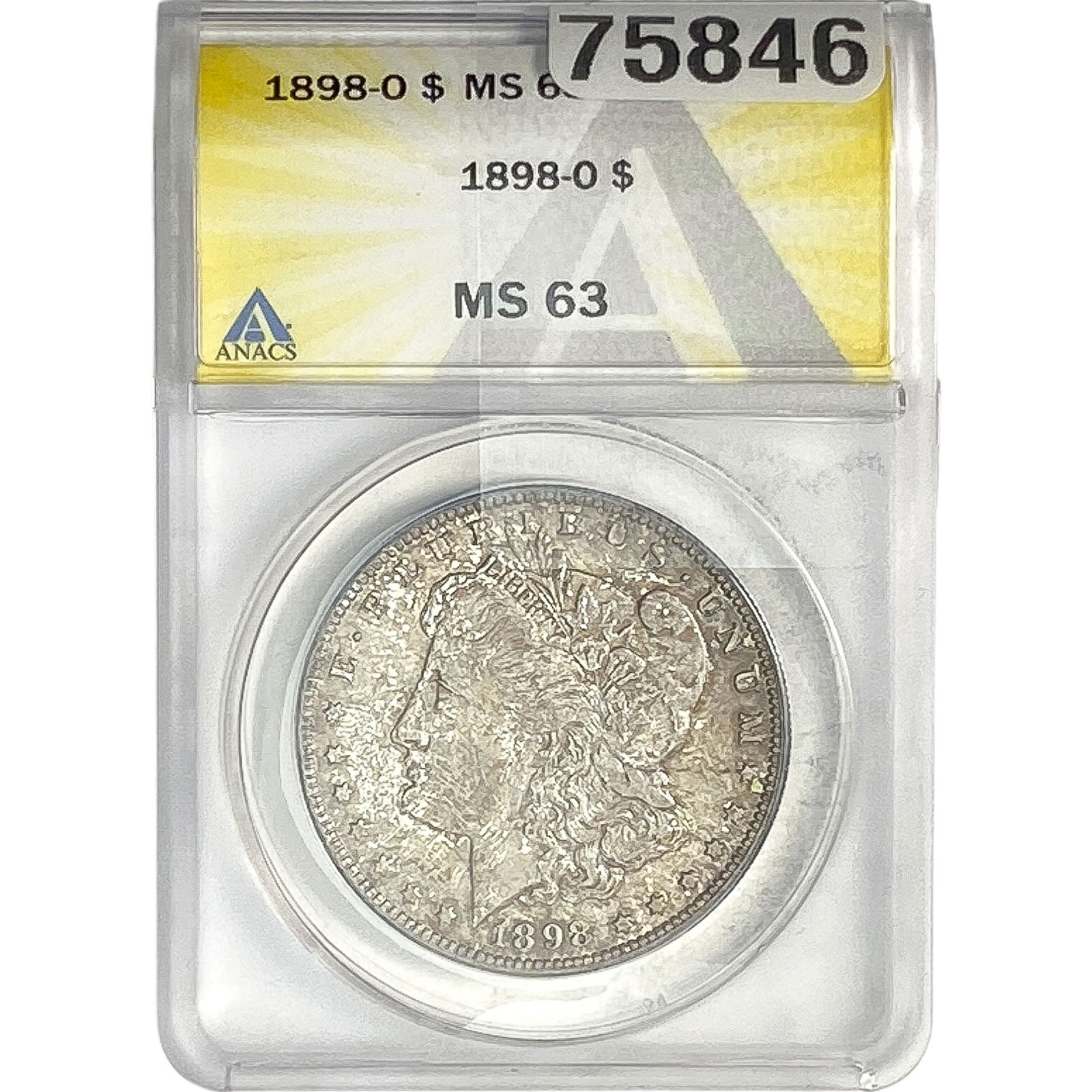 1898-O Morgan Silver Dollar ANACS MS63 (1 of 2)
