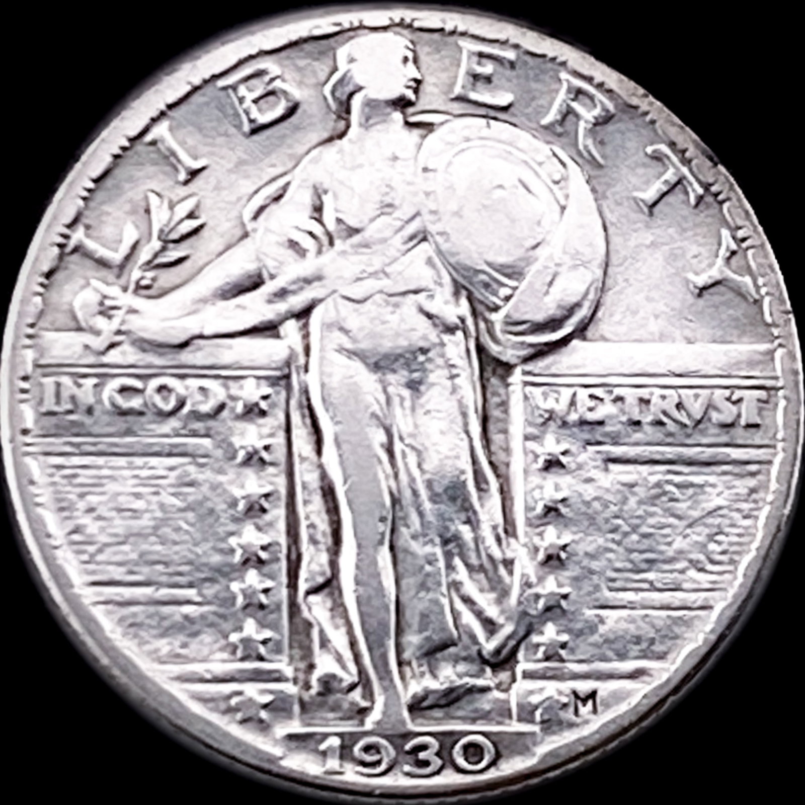 1930 Standing Liberty Silver Quarter NEAR UNC: 1930 Standing Liberty Silver Quarter NEAR UNC