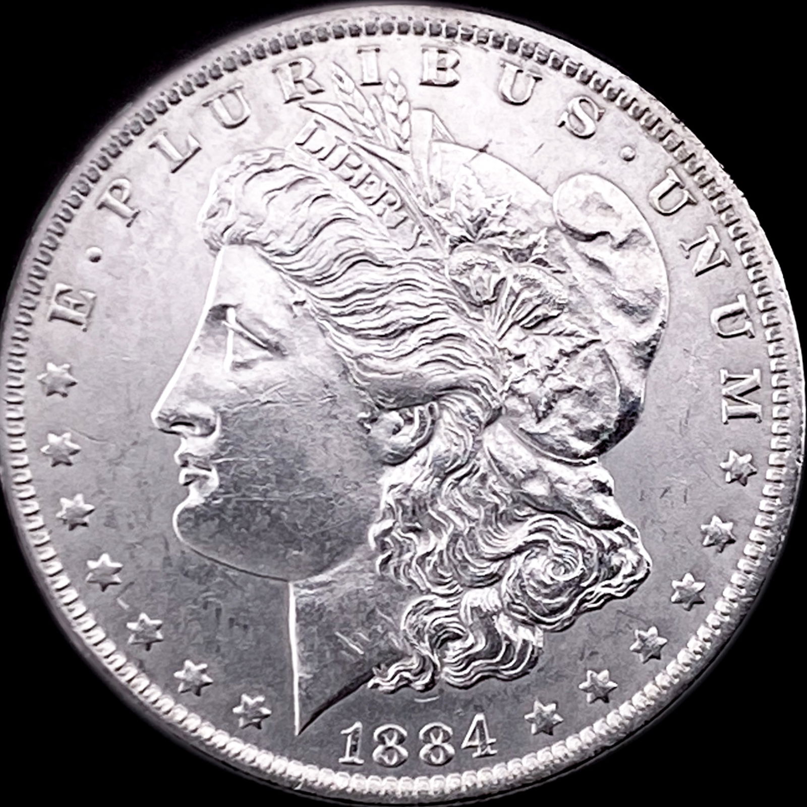 1884-O Morgan Silver Dollar CHOICE AU (1 of 2)