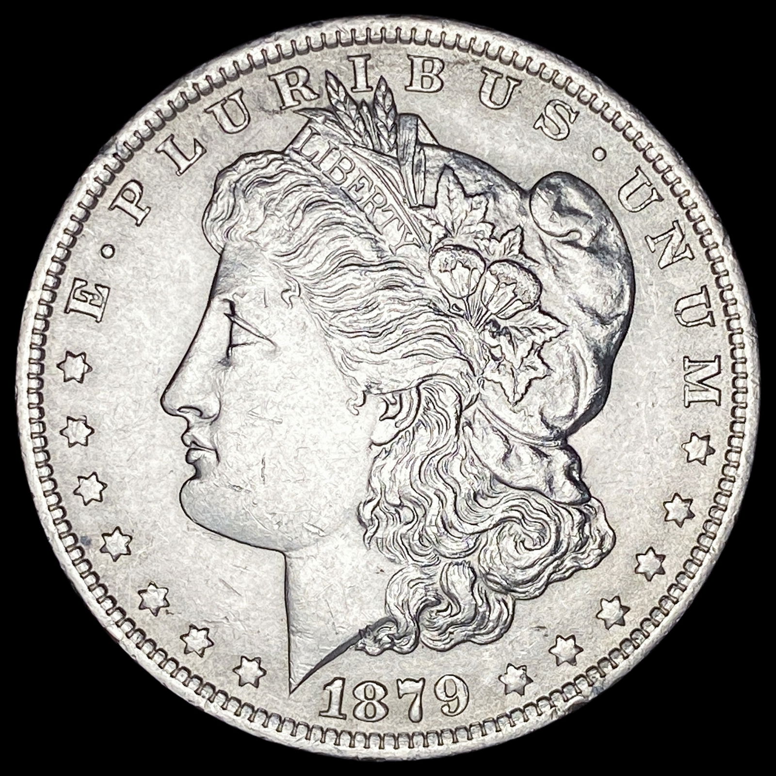 1879-S Silver Morgan Dollar CLOSELY UNCIRCULATED (1 of 2)