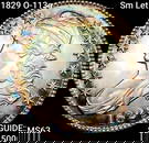 1829 O-113a Sm Let Capped Bust Half Dollar