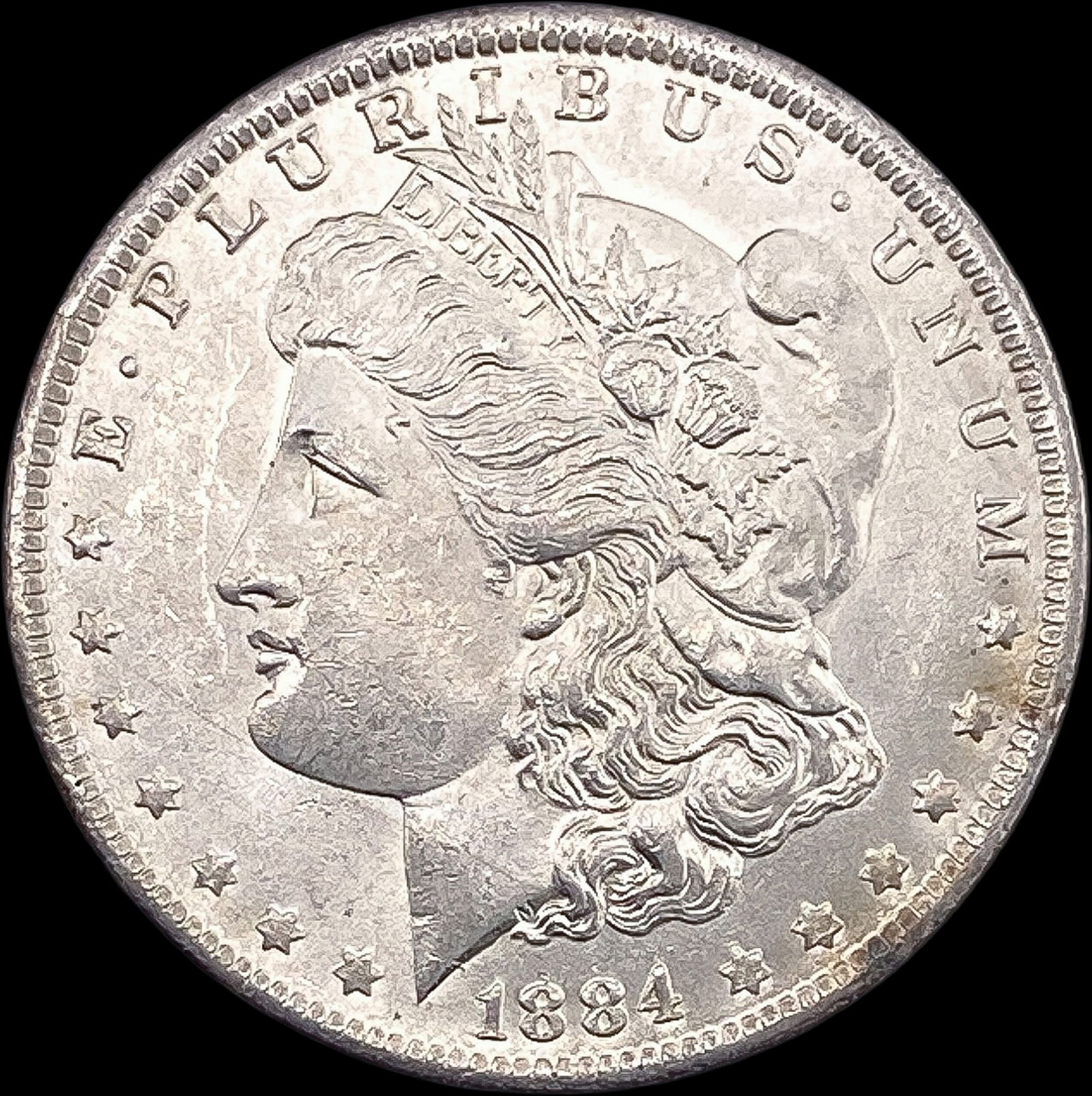 1884-O Silver Morgan Dollar CHOICE BU (1 of 2)