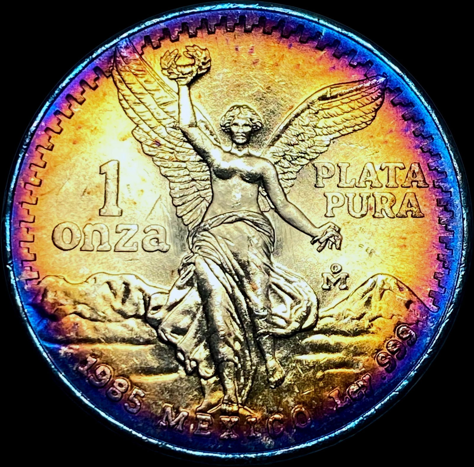 1985 Mexico 1 Onza Silver Libertad SUPERB GEM BU (1 of 2)