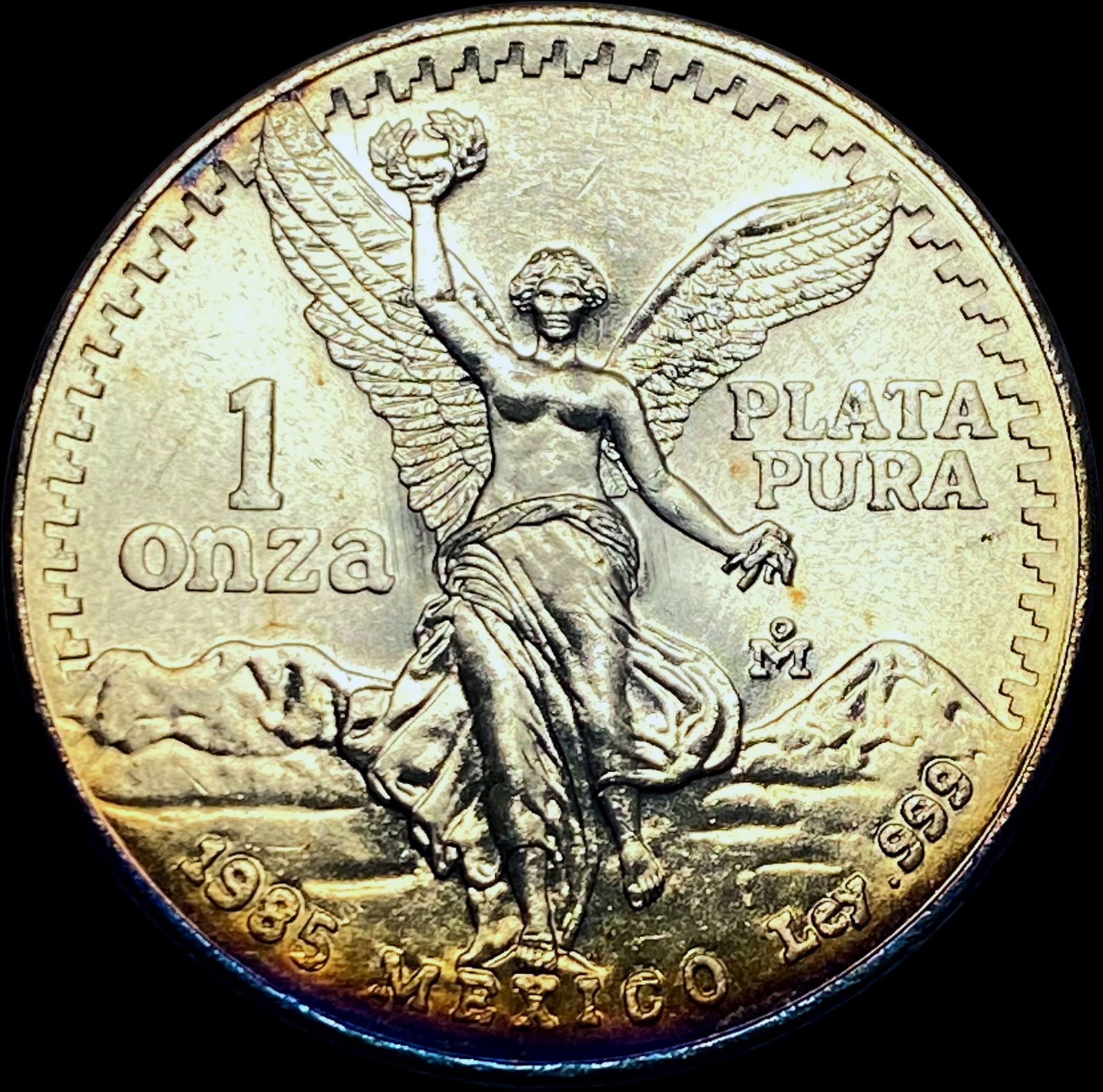 1985 Mexico 1 Onza Silver Libertad SUPERB GEM BU (1 of 2)