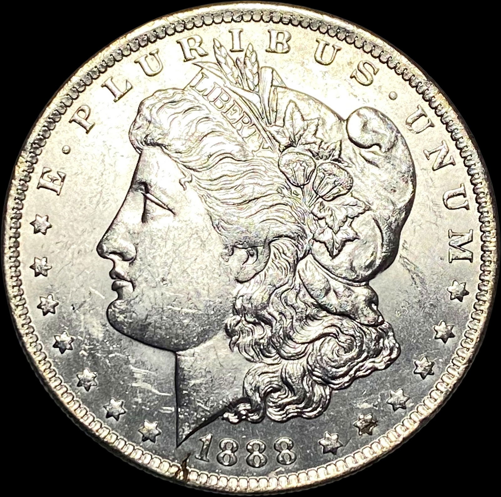 1888-O Morgan Silver Dollar UNC (1 of 2)