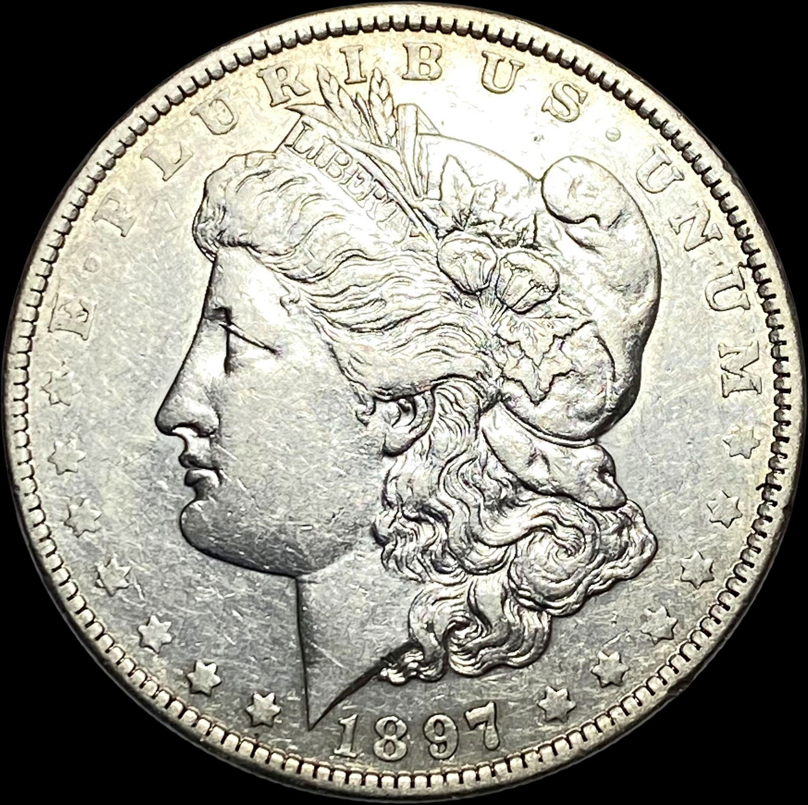 1897-O Silver Morgan Dollar CLOSELY UNCIRCULATED (1 of 2)