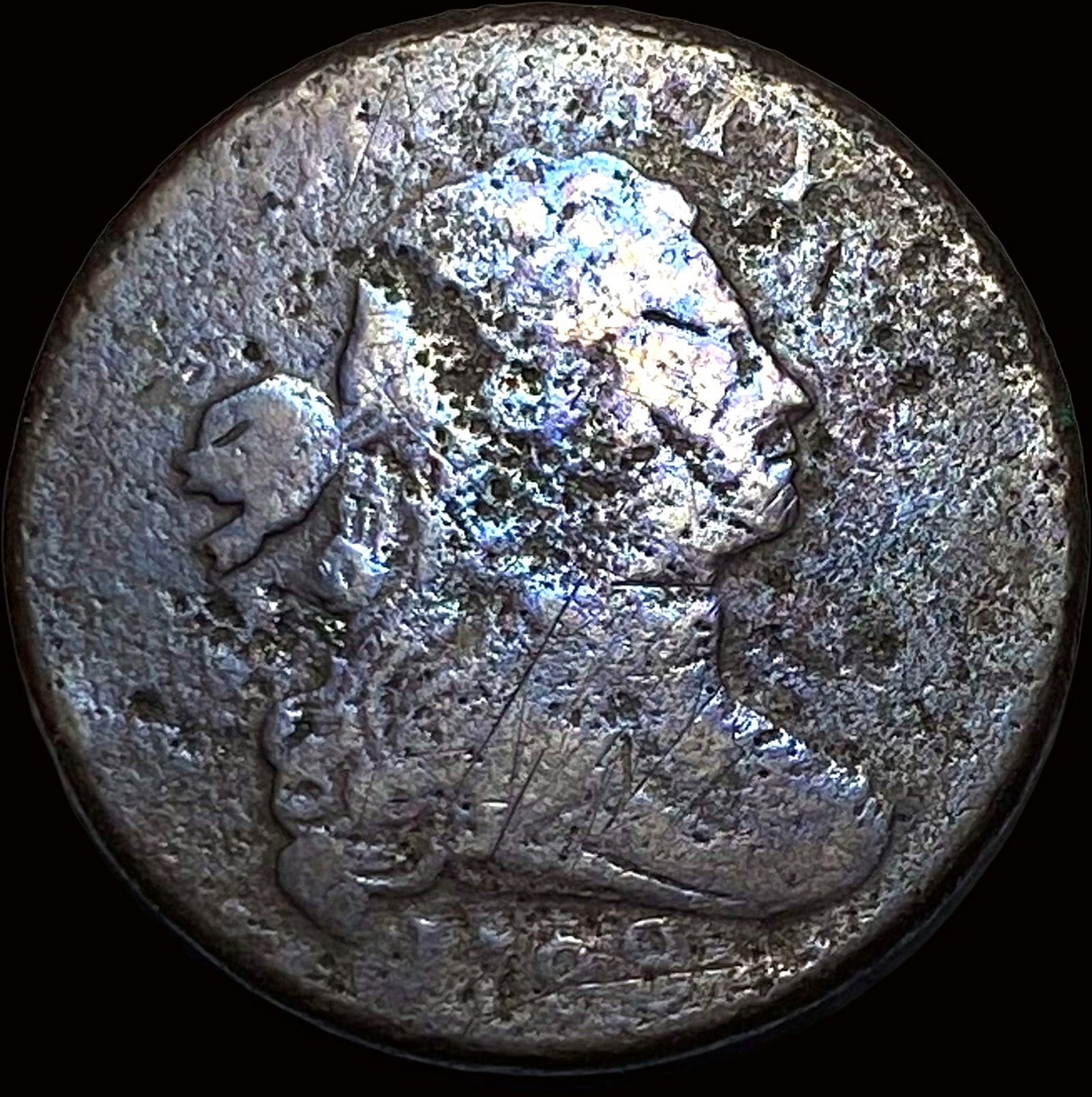 1798 Draped Bust Large Cent NICELY CIRCULATED (1 of 2)