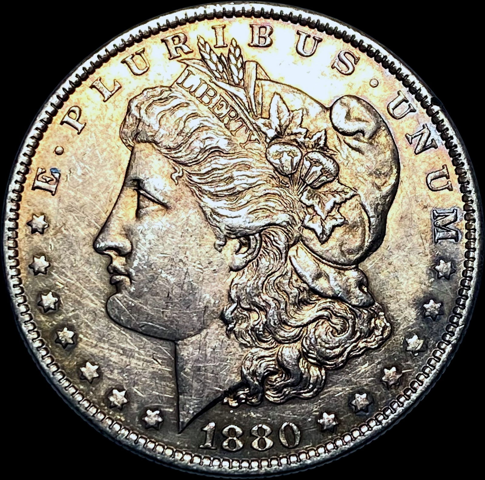 1880-O Silver Morgan Dollar CHOICE AU (1 of 2)