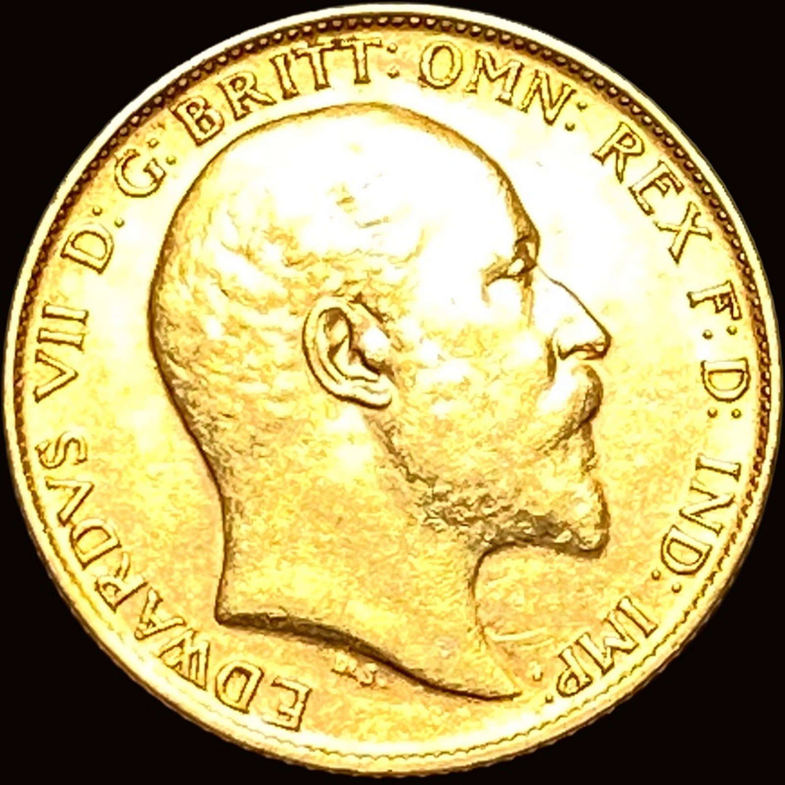 1902 Gold Sovereign .2355oz CLOSE UNC: 1902 Gold Sovereign .2355oz CLOSE UNC