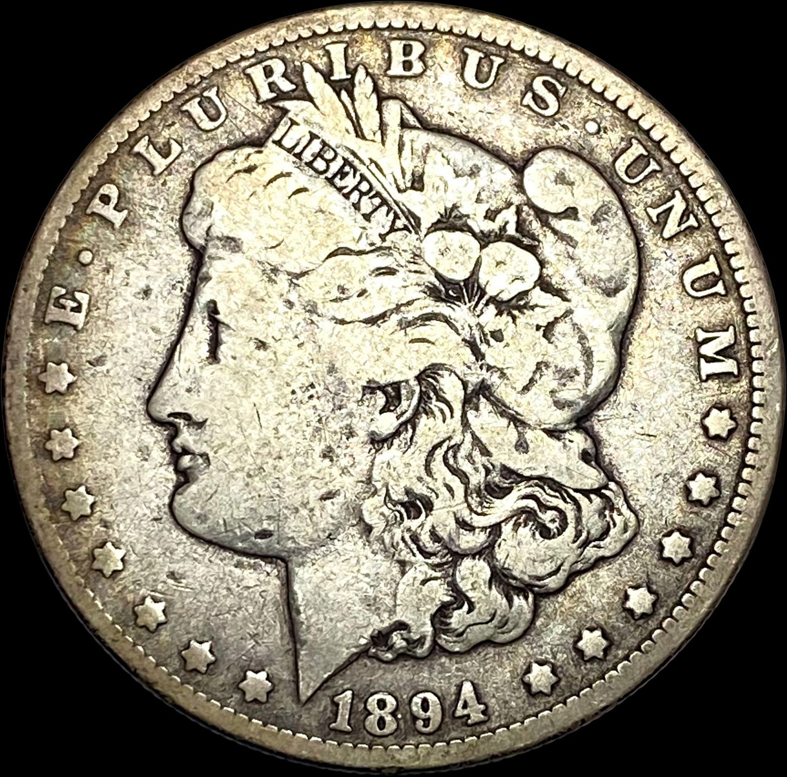 1894-O Silver Morgan Dollar LIGHTLY CIRCULATED (1 of 2)