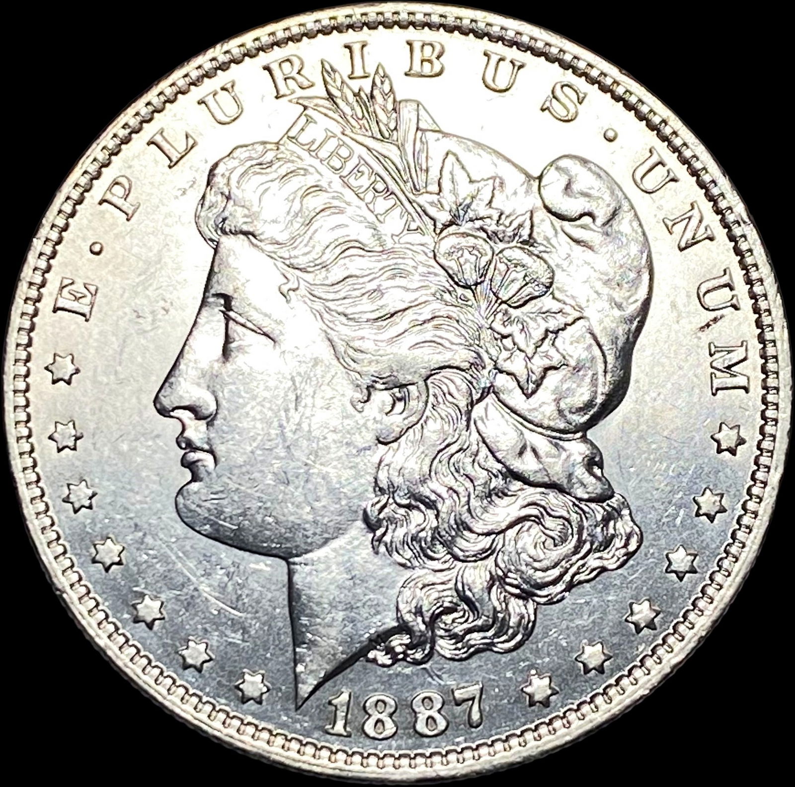1887-O Morgan Silver Dollar UNC (1 of 2)