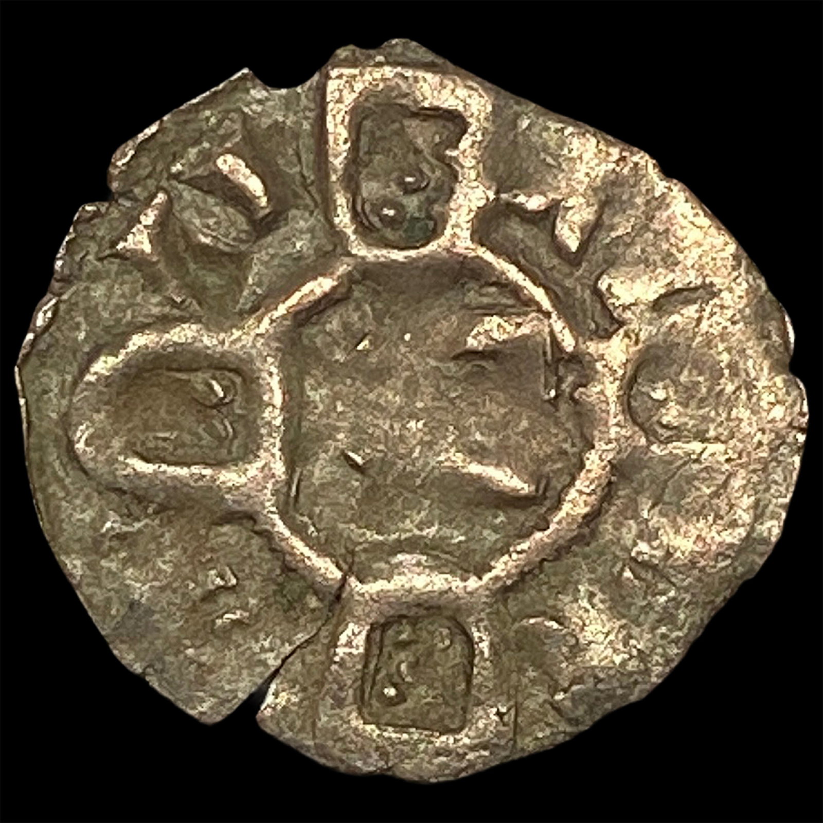 Portugal Crusades Dinis I SIlver Dinero NEARLY UNCIRCULATED: Portugal Crusades Dinis I SIlver Dinero NEARLY UNCIRCULATED